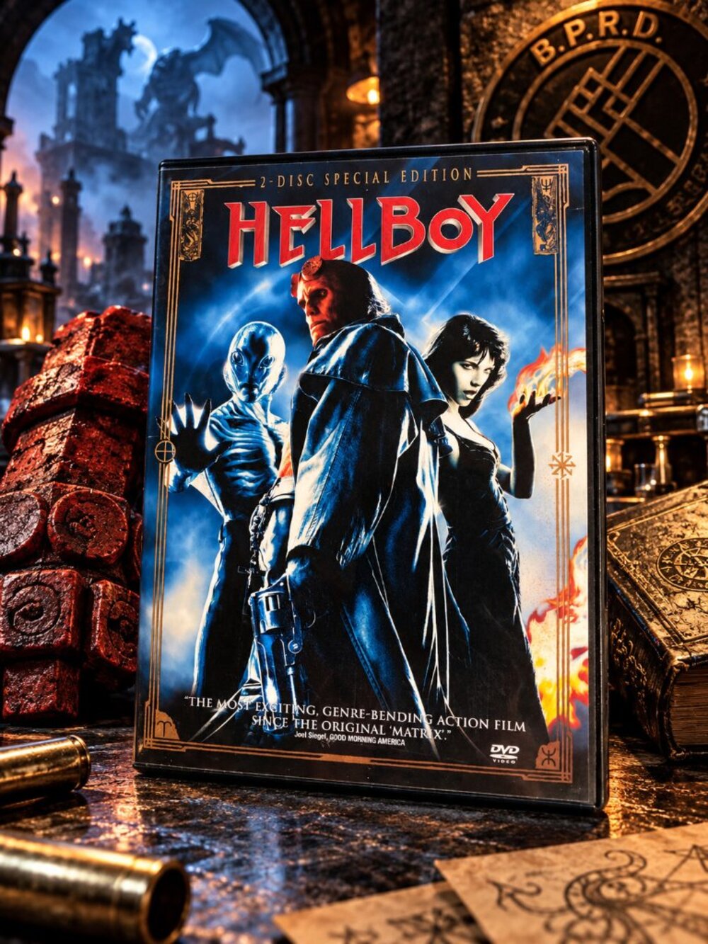 Hellboy (2-DVD Set, Region 1) Very Good condition from personal collection!